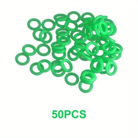 50pcs Camping Nail; Night Luminous Ring; Round Multi-Functional Tents & Canopy Accessories - 50pcs