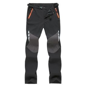 Softshell Pants, Water Repellant Outdoor Apparel - Black - XL