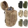 Molle Water Bottle Pouch for Camping Hiking Mountaineer Outdoor Sport - D