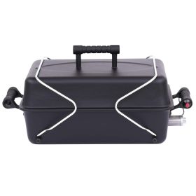 190 Deluxe Portable Liquid Propane, (LP), Gas Grill - Black