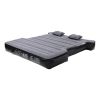 Inflatable Air Mattress Camping Bed for 5.5-5.8 ft Full Size Short Truck Beds - Gray & Black - Air Mattress