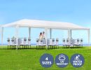 10'x10'20'30' Party Canopy Tent Outdoor Gazebo Heavy Duty Pavilion Event w/ Removable Walls - 10'x30' with 8 Walls