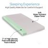 Portable Foam Camping Mattress for Outdoor Activities/RVs/Guest Rooms/ Dorms - Gray - 63"x26"x3"