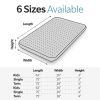 Portable Foam Camping Mattress for Outdoor Activities/RVs/Guest Rooms/ Dorms - Gray - 75"x30"x3"