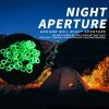 50pcs Camping Nail; Night Luminous Ring; Round Multi-Functional Tents & Canopy Accessories - 50pcs