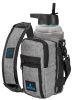 Water Bottle Holder Carrier Bottle Cooler with Adjustable Shoulder Strap and Front Pockets Suitable for 16 oz to 25oz Bottles - Moveo