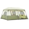 8 Person Camping Tent Setup in 60 Seconds with Rainfly & Windproof Tent with Carry Bag for Family Camping & Hiking - as picture