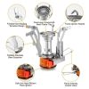 Camping Stoves Portable Backpacking Hiking Stoves Cooking Tools - As pic show - Stoves