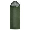 Camping Sleeping Bags for Adults Teens Moisture-Proof Hiking Sleep Bag with Carry Bag for Spring Autumn Winter Seasons - Army Green