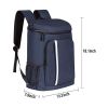 Lightweight Beach Cooler Backpack for Picnics Camping Hiking - Blue - Picnic Backpack