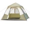 6 Person Camping Tent Setup in 60 Seconds with Rainfly & Windproof Tent with Carry Bag for Family Camping & Hiking - as picture