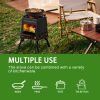 27*27*34cm camping stove - black