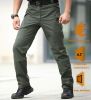 City Tactical Cargo Pants Classic Outdoor Hiking Trekking Army Tactical Joggers Pant Camouflage Military Multi Pocket Trousers - M