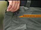 City Tactical Cargo Pants Classic Outdoor Hiking Trekking Army Tactical Joggers Pant Camouflage Military Multi Pocket Trousers - XL