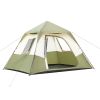 6 Person Camping Tent Setup in 60 Seconds with Rainfly & Windproof Tent with Carry Bag for Family Camping & Hiking - As shown