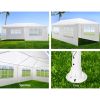 10'x10'20'30' Party Canopy Tent Outdoor Gazebo Heavy Duty Pavilion Event w/ Removable Walls - 10'x20' with 6 Walls