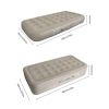 Self Inflating Air Mattress Campingultra Lightweight Sleeping Pad Twin Aerobed - Brown