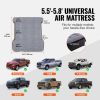 Inflatable Air Mattress Camping Bed for 5.5-5.8 ft Full Size Short Truck Beds - Gray & Black - Air Mattress