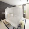 2 pcs Mosquito Net Bed Net Set Square 3 Openings - White