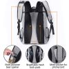 Lightweight Beach Cooler Backpack for Picnics Camping Hiking - Gray - Picnic Backpack