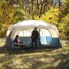 14' x 10' Family Cabin Tent, Sleeps 10, 13.5 lbs - 14' x 10'