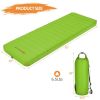 Self Inflating Folding Camping Sleeping Mattress with Carrying Bag - Green