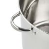 Stainless Steel 20-Quart Stock Pot with Glass Lid - 20qt