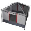 ConnecTent 6-Person Canopy Tent;  Straight-Leg Canopy Sold Separately - Red, Gray