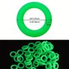 50pcs Camping Nail; Night Luminous Ring; Round Multi-Functional Tents & Canopy Accessories - 50pcs