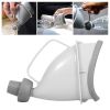 Portable Male Female Adult Emergency Urinal Device for Car Camping  - Gray - Toilets Supplies